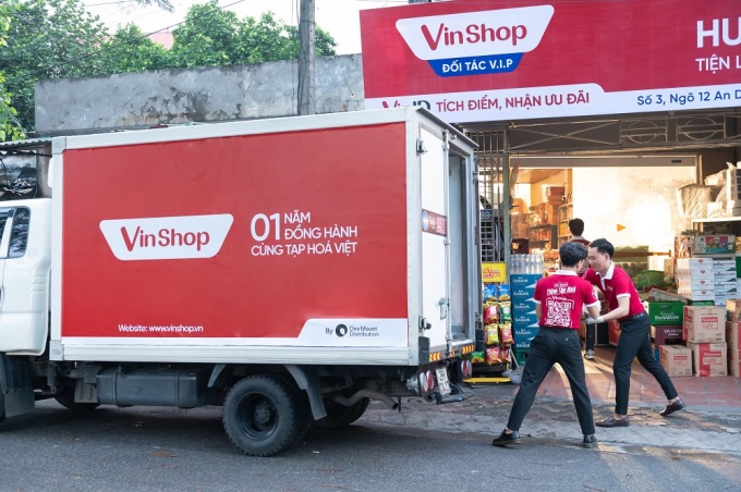 VinShop đang góp phần thay đổi cách vận hành của thị trường bán lẻ truyền thống. Ảnh: One Mount