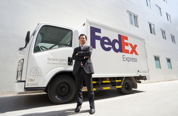 Ông Hardy Diec, CEO FedEx Express khu vực Đông Dương. Ảnh: NVCC