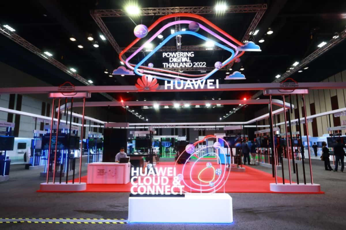 Huawei hợp tác tổ chức sự kiện Powering Digital Thailand 2022. Ảnh: Huawei