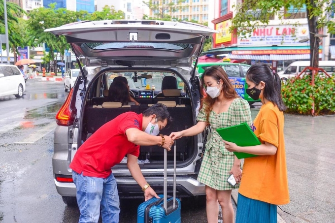 GoCar XL Protect phù hợp cho khách hàng đi theo nhóm đông hoặc mang theo nhiều hành lý. Ảnh: Gojek