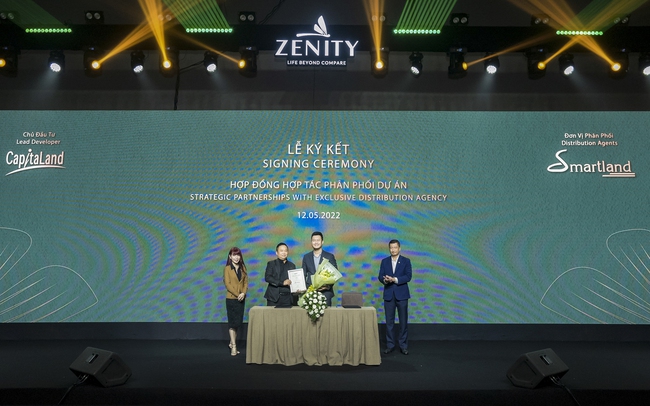 Smartland phân phối chiến lược dự án căn hộ Zenity CapitaLand quận 1