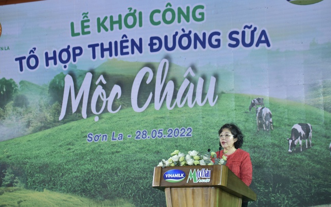 Vinamilk và Mộc Châu Milk khởi công tổ hợp “Thiên đường sữa Mộc Châu”