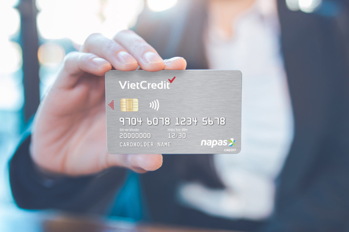 Thẻ tín dụng nội địa VietCredit hỗ trợ tài chính cho người dùng. Ảnh: VietCredit