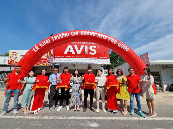 Avis - thương hiệu cho thuê xe ô tô nổi tiếng thế giới khai trương tại Phú Quốc.