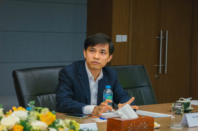 Ông Phạm Nguyên Vũ, CEO Utop chia sẻ tại buổi ký kết. Ảnh: Nguồn