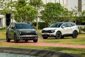 Ảnh thực tế Kia Sportage 2022 tại Việt Nam: Giá chốt từ 899 triệu đồng, 8 phiên bản, lắp ráp trong nước, đắt hơn hẳn Hyundai Tucson - Ảnh 1.