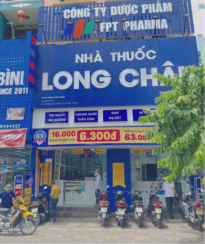 Cửa hàng FPT Long Châu tham gia chương trình ưu đãi. Ảnh: FPT Long Châu