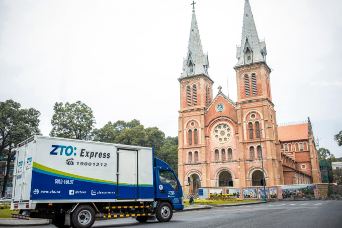 ZTO Express có phạm vi phủ sóng rộng trên toàn thế giới