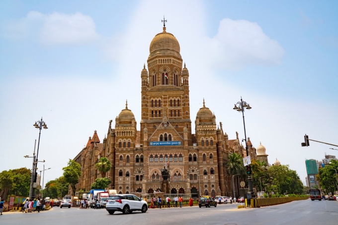 Chhatrapati Shivaji Maharaj Terminus, được UNESCO công nhận là Di sản Văn hoá Thế giới.