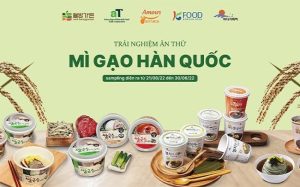 Mì Gạo Hàn Quốc – Xu hướng thực phẩm ăn liền năm 2022