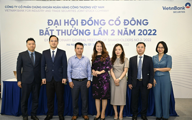 VietinBank Securities (CTS) thông qua kế hoạch tăng vốn điều lệ lên gần 1.500 tỷ đồng