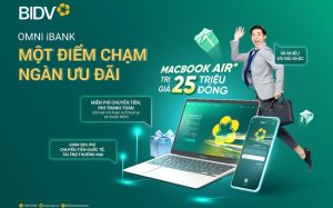 Một điểm chạm – Ngàn ưu đãi với Omni BIDV iBank