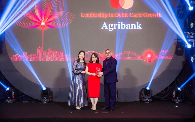 Agribank giành 03 giải thưởng lớn từ MasterCard