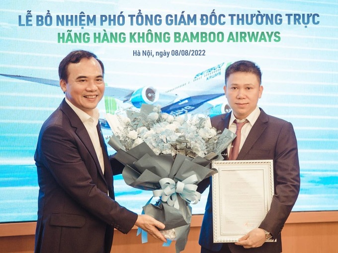 Ông Doãn Hữu Đoàn, tân Phó tổng giám đốc thường trực Bamboo Airways. Ảnh: BAV