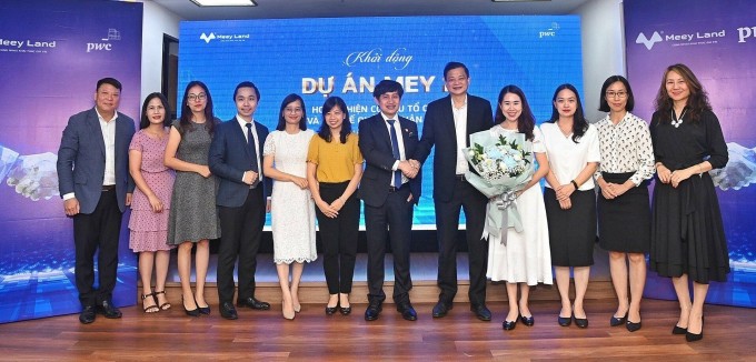 Meey Land và PwC Việt Nam triển khai hợp tác về tư vấn hoàn thiện cơ cấu tổ chức và cơ chế quản lý, vận hành. Ảnh: Meey Land