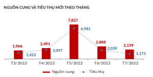 Thanh khoản căn hộ TP HCM và vùng phụ cận giảm do điểm nghẽn tín dụng - Ảnh 1.