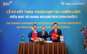 BSC và đối tác Hàn Quốc ký thỏa thuận hợp tác chiến lược, mục tiêu năm 2025  trở thành một trong những công ty chứng khoán hàng đầu