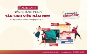 Agribank chờ đón Tân sinh viên 2022 với hơn 900 giải thưởng