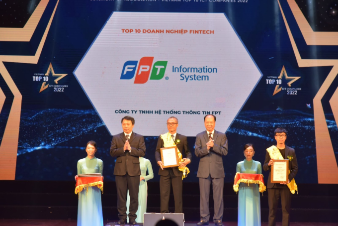 FPT IS lọt Top 10 Doanh nghiệp Fintech Việt Nam 2022. Ảnh: FPT IS