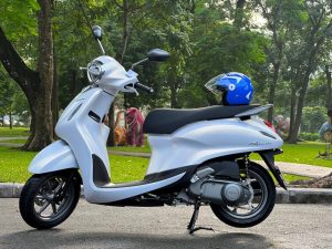 Cận cảnh Yamaha Grande 2022 vừa ra mắt, siêu tiết kiệm xăng, 1.66 lít/100km - Ảnh 1.