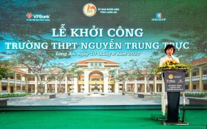 VPBank tài trợ 130 tỷ đồng xây dựng trường học tại Long An