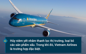 Vietnam Airlines: “Bằng mọi giải pháp sẽ duy trì niêm yết cổ phiếu HVN trên sàn HOSE”